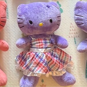 Hello Kitty Purple Plaid Dress